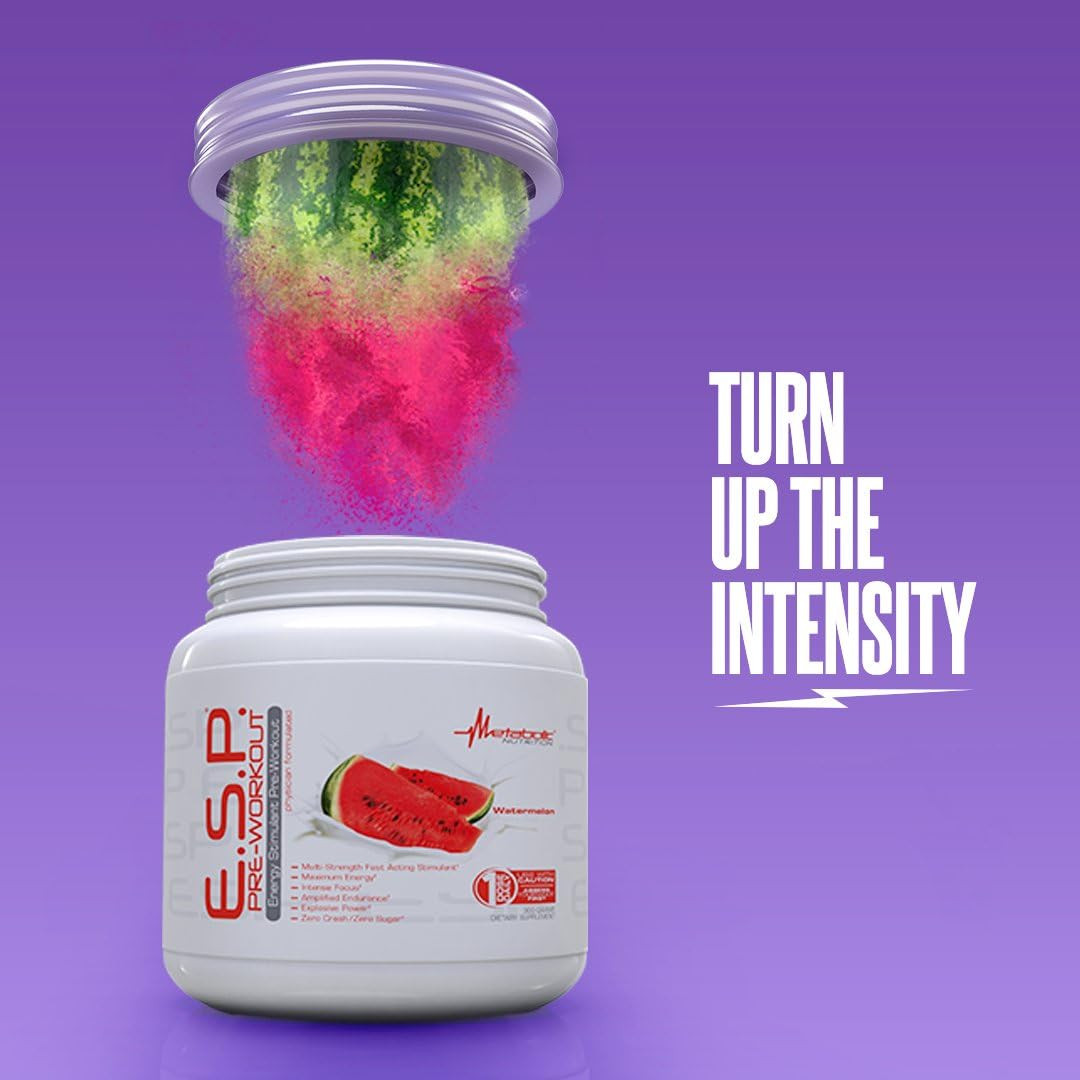 Metabolic Nutrition | ESP – Stimulating Pre Workout, Pre Intra Workout Supplemen