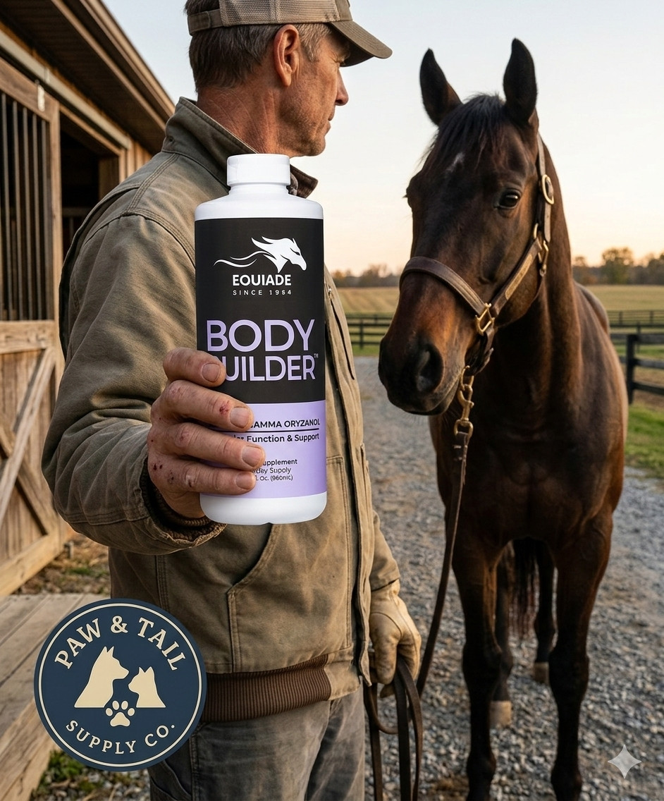 Equiade Body Builder Oil Supplement for Animals and Humans 32 oz.