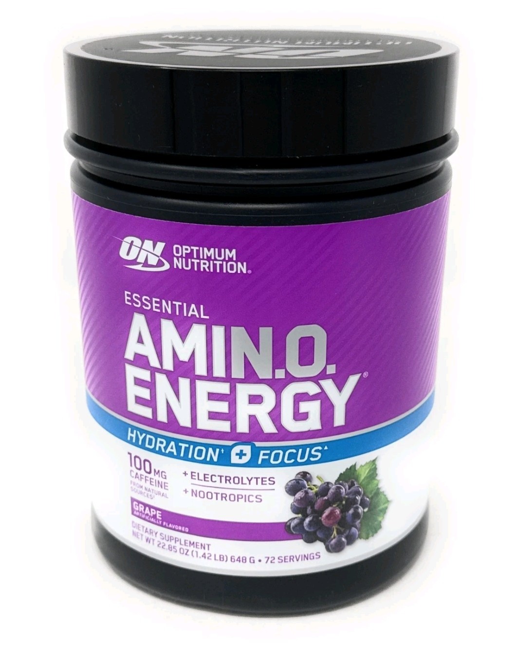 Optimum Nutrition Amino Energy Electrolytes,BCAA,Grape 72 Serving;Exp:11/17/2027
