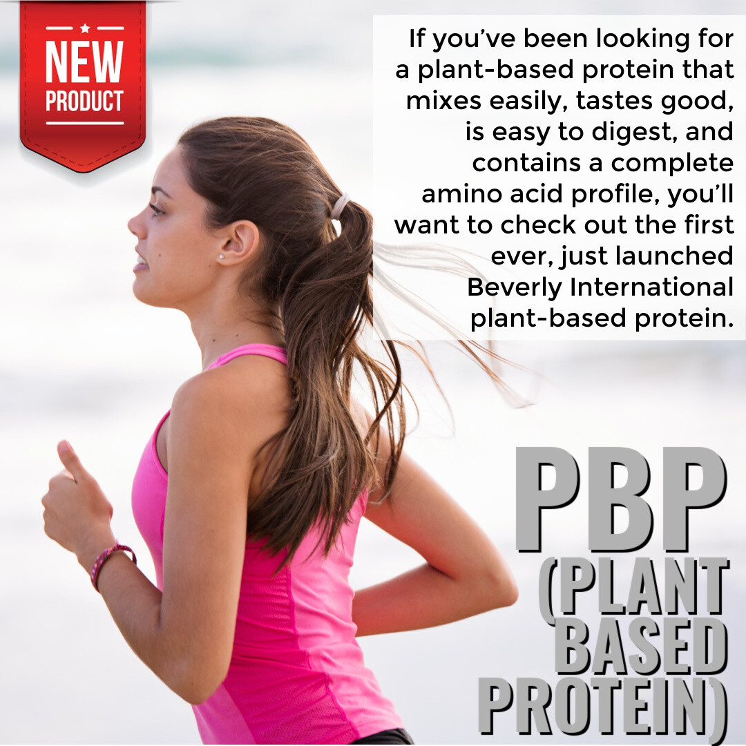 Beverly International PBP (Plant-Based Protein), Vegan, Gluten-, Dairy-,Soy-Free