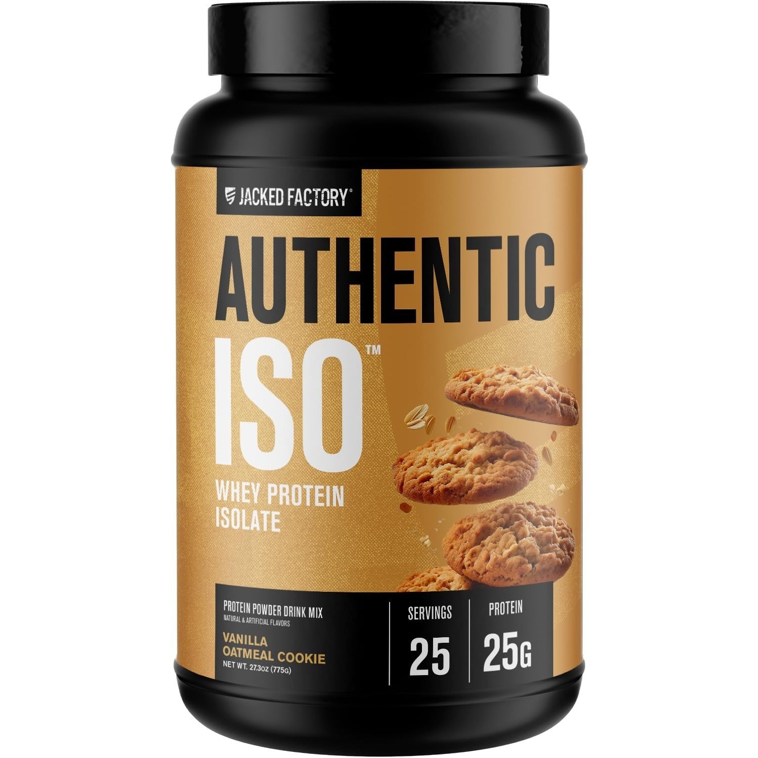 Jacked Factory Authentic ISO Whey Protein Isolate – Dark Chocolate 25 Servings