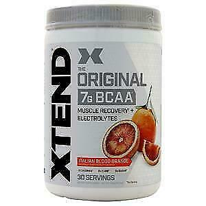 Scivation Xtend 7g BCAA Muscle Recovery Electrolytes Italian Blood Orange…