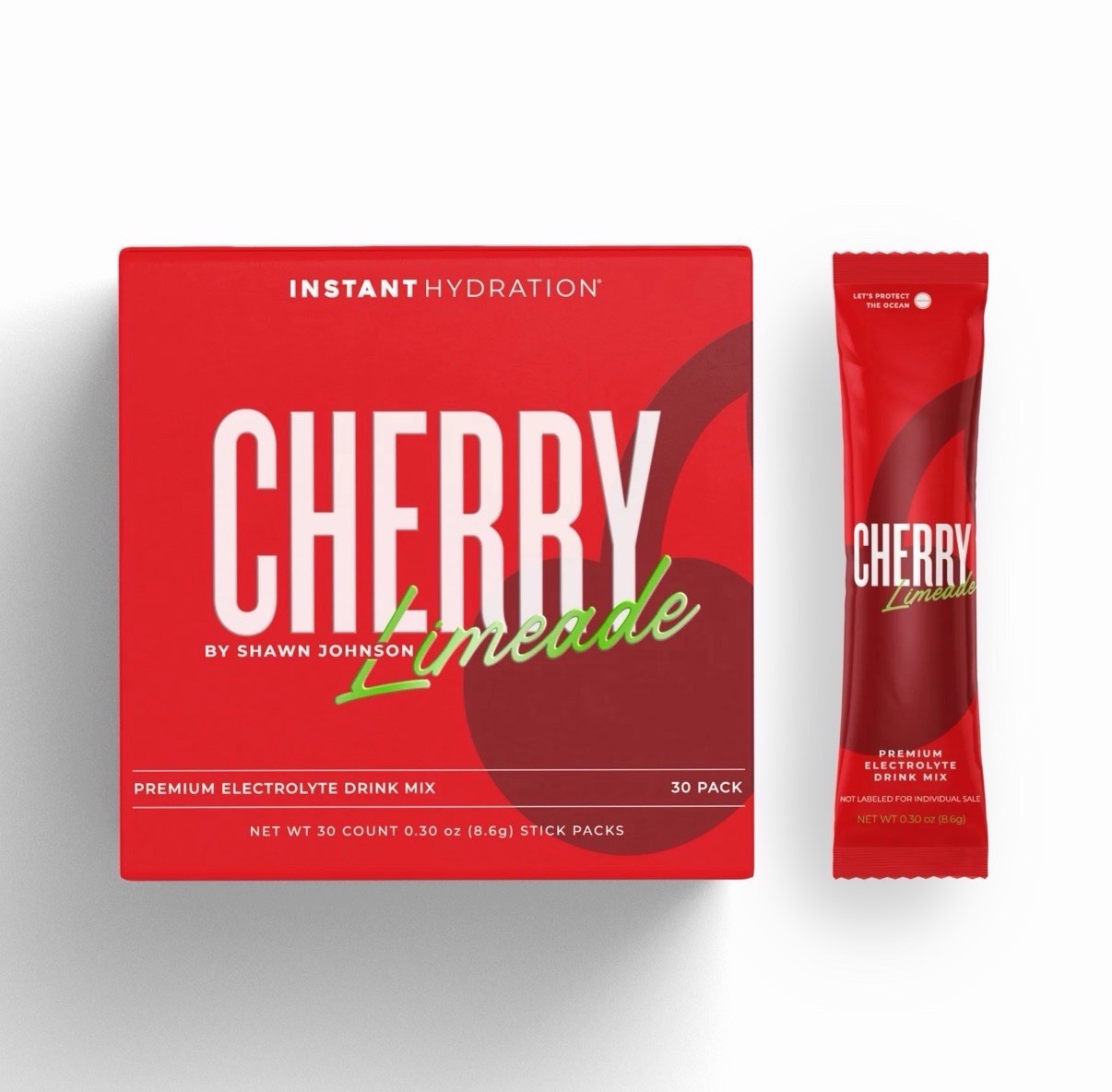 Instant Hydration Electrolyte Powder Cherry Limeade-19 Sticks