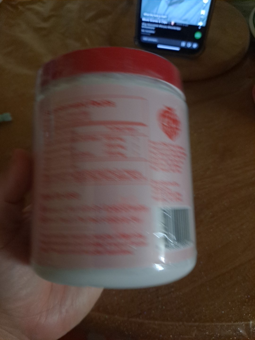 Peach Perfect Creatine PINK LEMONADE Powder 9.6Oz Exp 05/2027