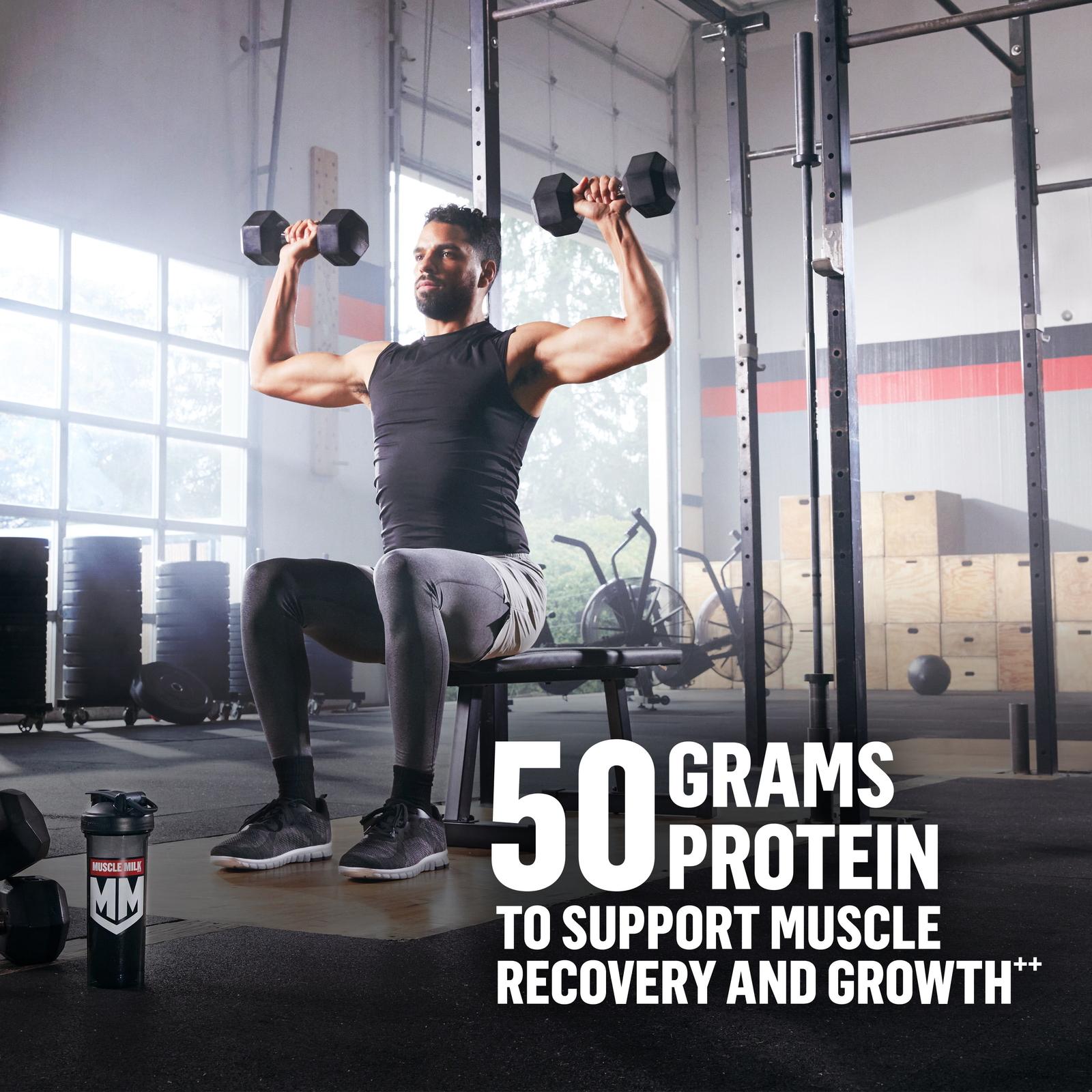 Muscle Milk Pro Series Protein Powder, Intense Vanilla, 50g Protein, 2 Pound