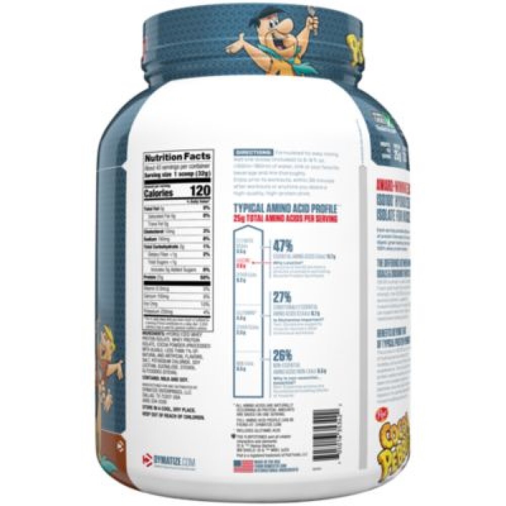 ISO100 Hydrolyzed 100% Whey Protein Isolate – Cocoa Pebbles (3 Lbs/ 43 Servings)