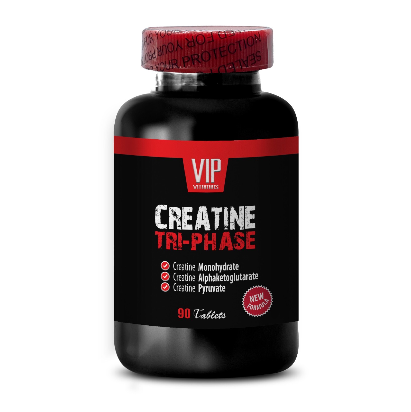Muscle lean weight gainer – CREATINE TRI-PHASE – creatine with scoop 1Bot 90Tab