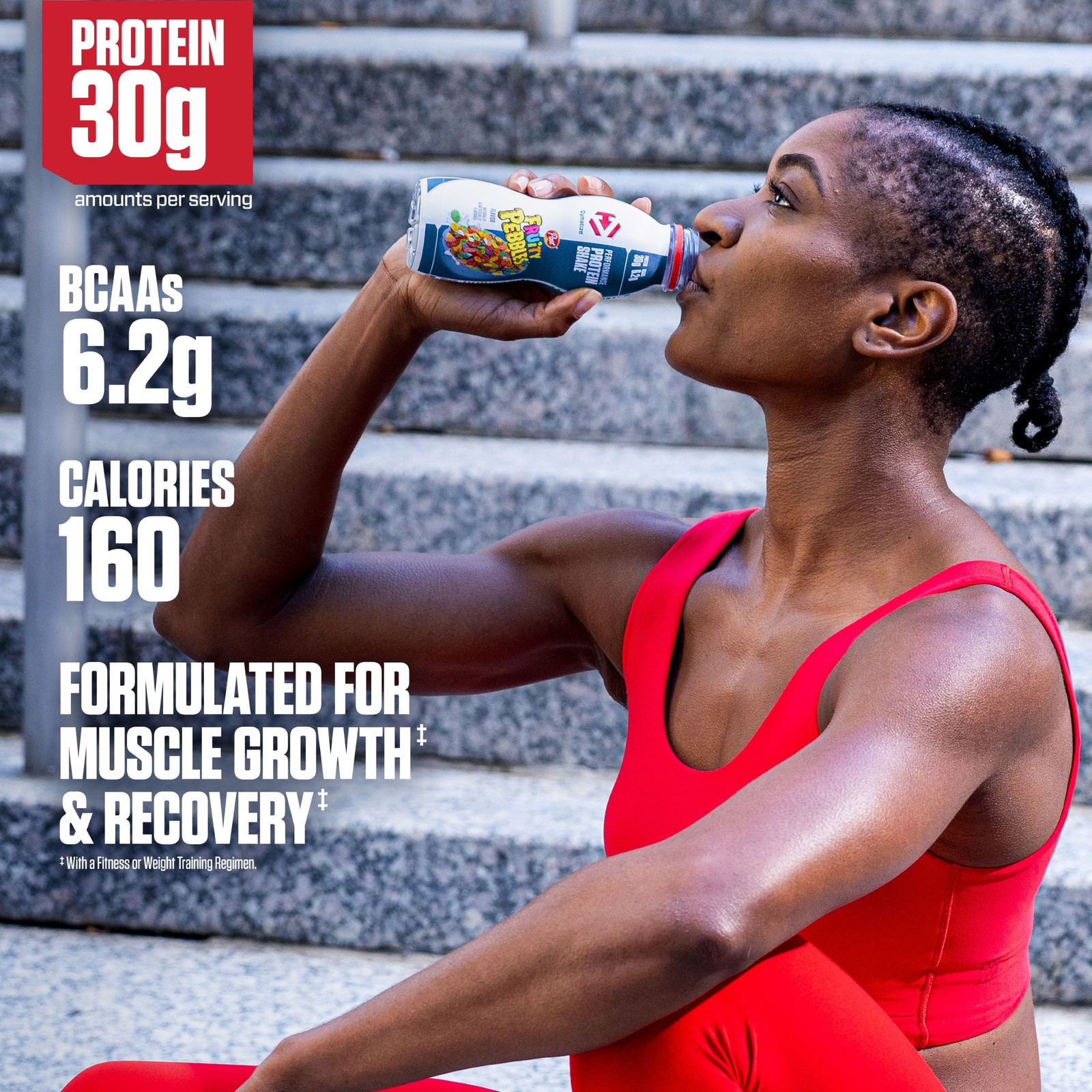 Dymatize Performance Protein Shake, Fruity Pebbles, 30g Protein, 12 Count