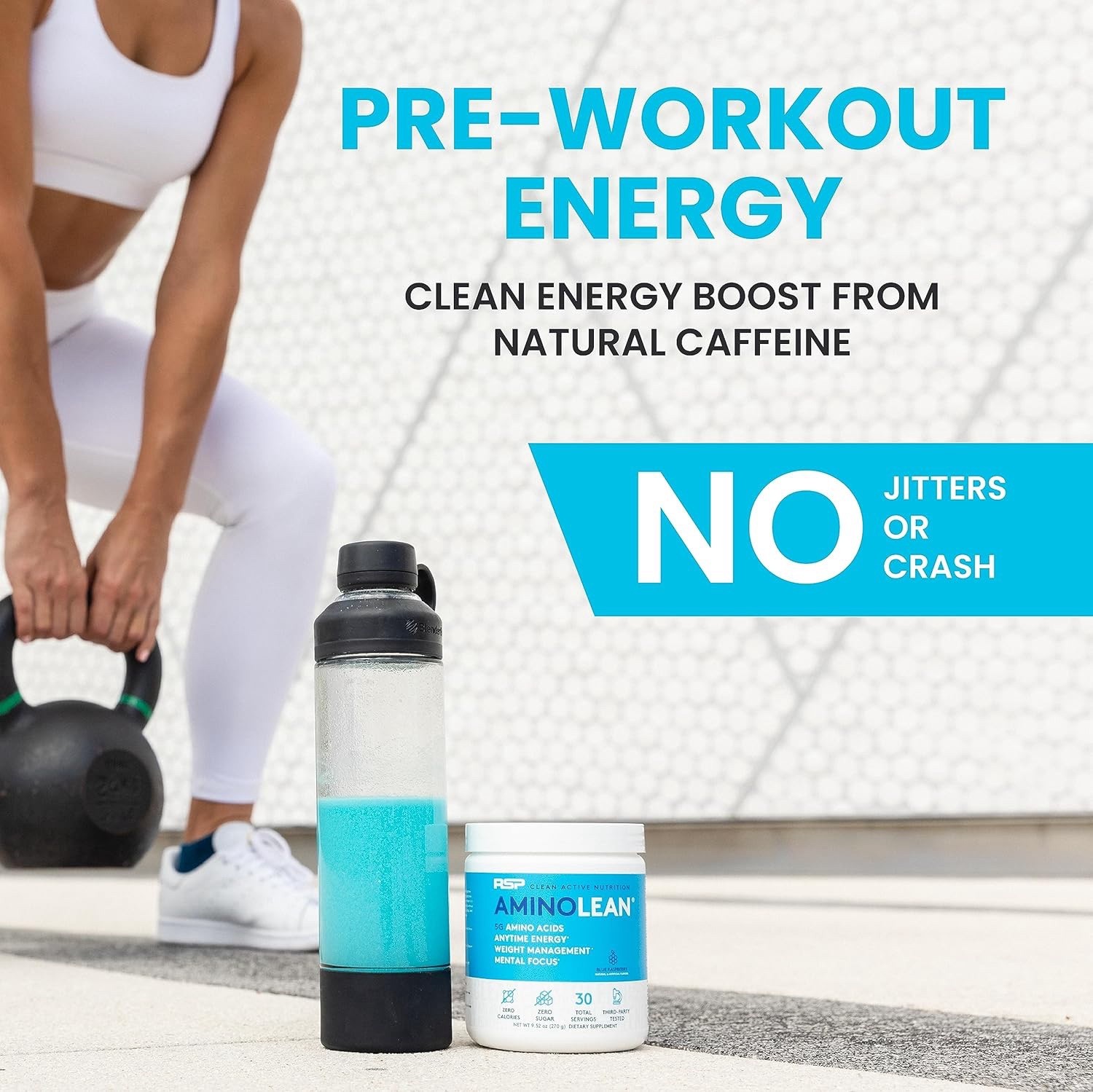 Aminolean Pre Workout Powder, Amino Energy & Weight Management with Vegan BCA…