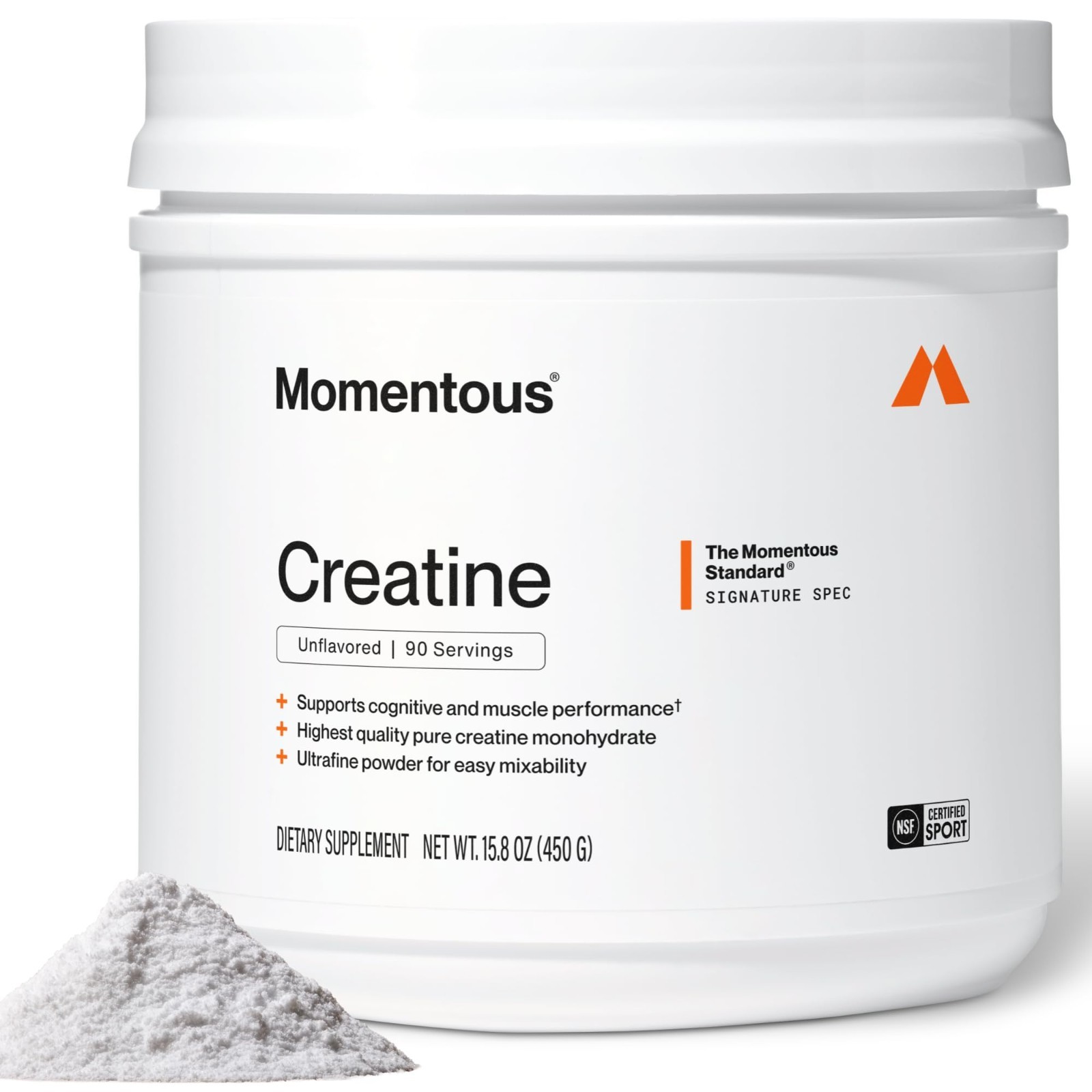 Creatine Monohydrate Powder – Supports Strength, Lean Muscle & Recovery – 90 Ser
