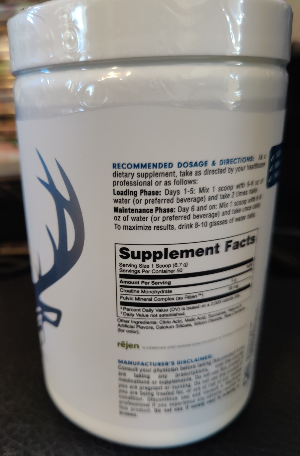 Bucked Up Creatine Monohydrate 250 Grams Powder Mango PineApple. 50 Servings. 5g