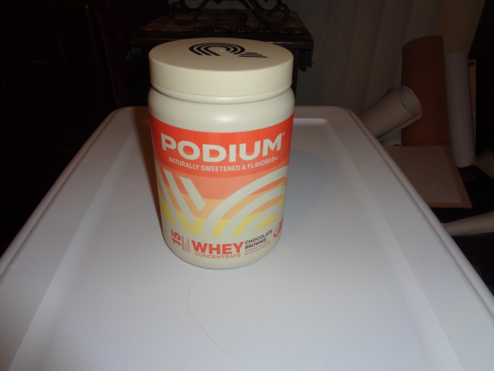 Podium Nutrition Whey Protein Chocolate Brownie 16.72oz Exp. 01/2026