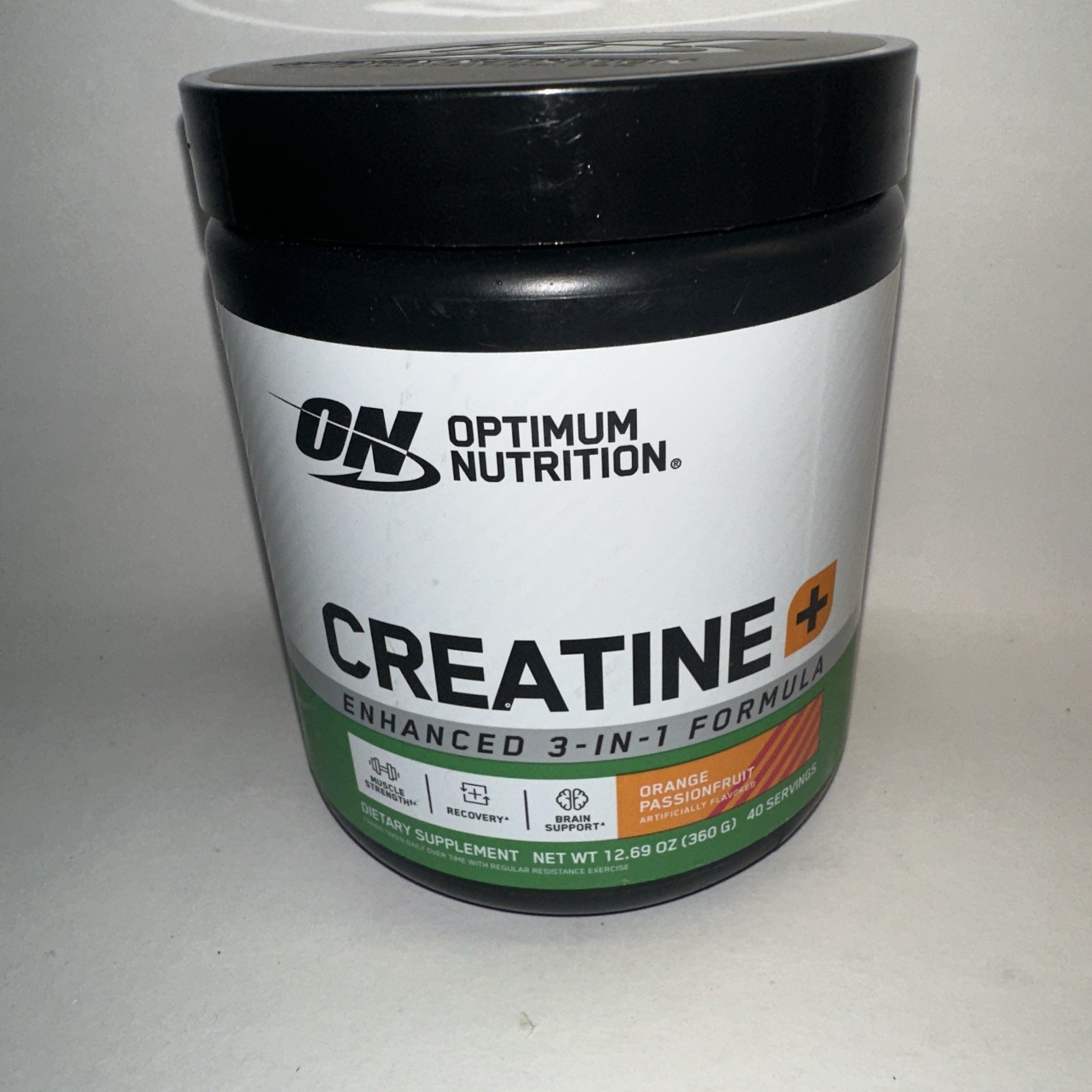 Creatine+, Orange Passionfruit, 12.69 oz (360 g)
