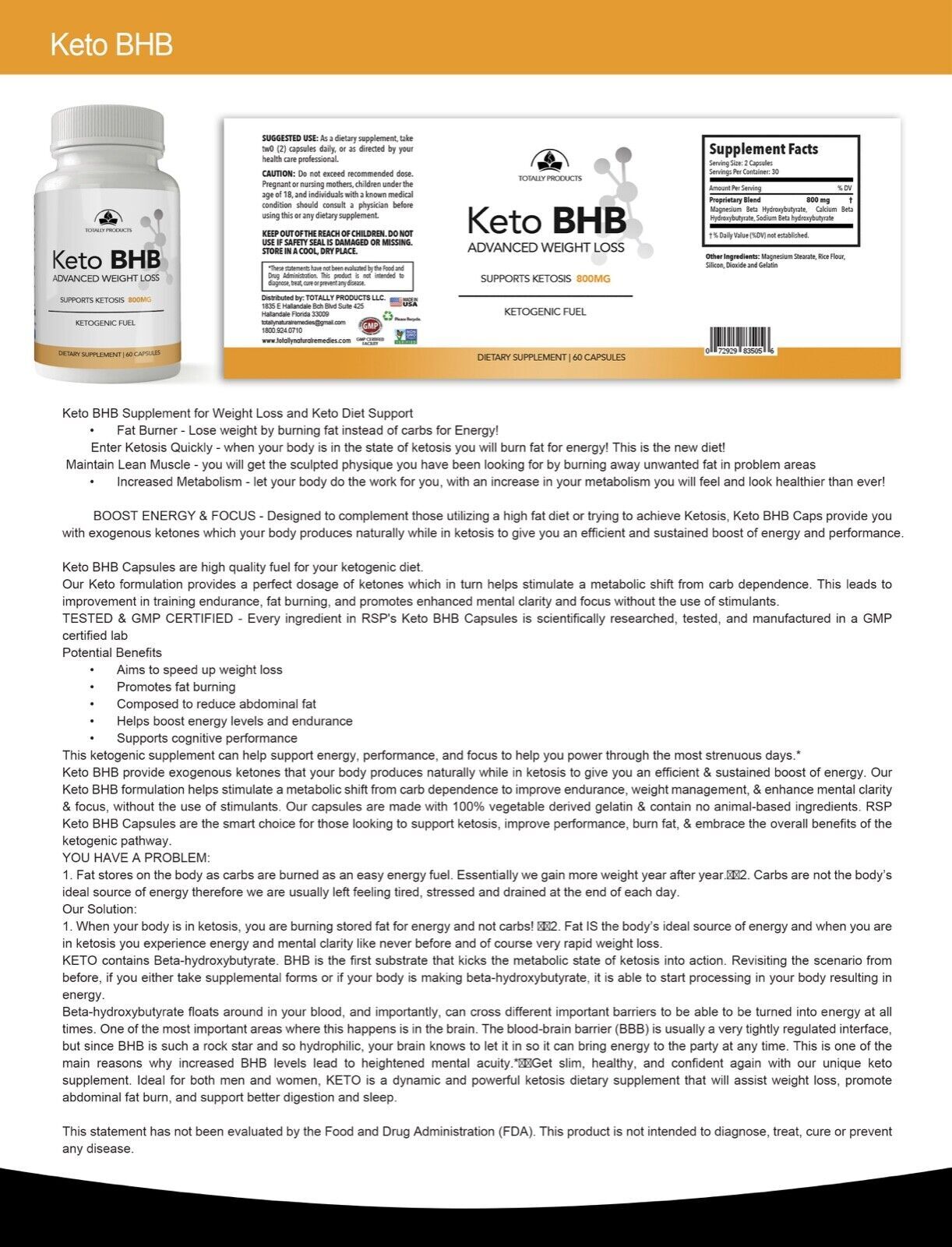 Micronized Creatine Monohydrate Build Muscle Mass & Keto BHB Weight Management