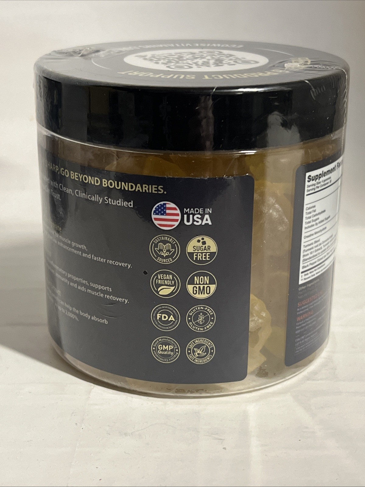 2x EcoWise Wellness Creatine Monohydrate – Mango – 120 Gummies Exp 03/27