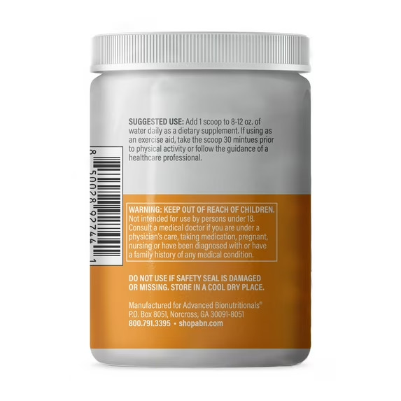 Advanced Powder Citrus Zest – 30 Servings, Post-Workout Recovery, Muscle Support