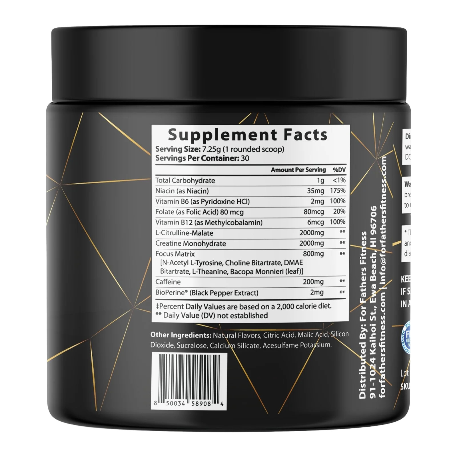 Pre-Workout – Lemonade | Energy, Focus & Endurance