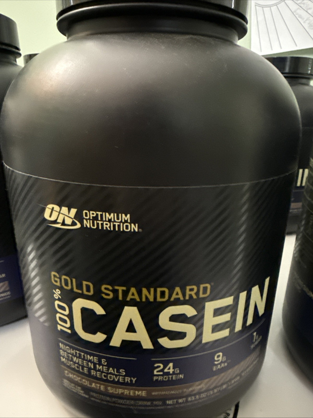 Optimum Nutrition 100% Casein Chocolate Supreme Protein Powder