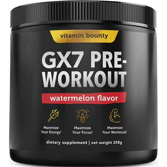 Gx7 Pre Workout Powder for Men – Pre Workout for Women EXP 5/2025