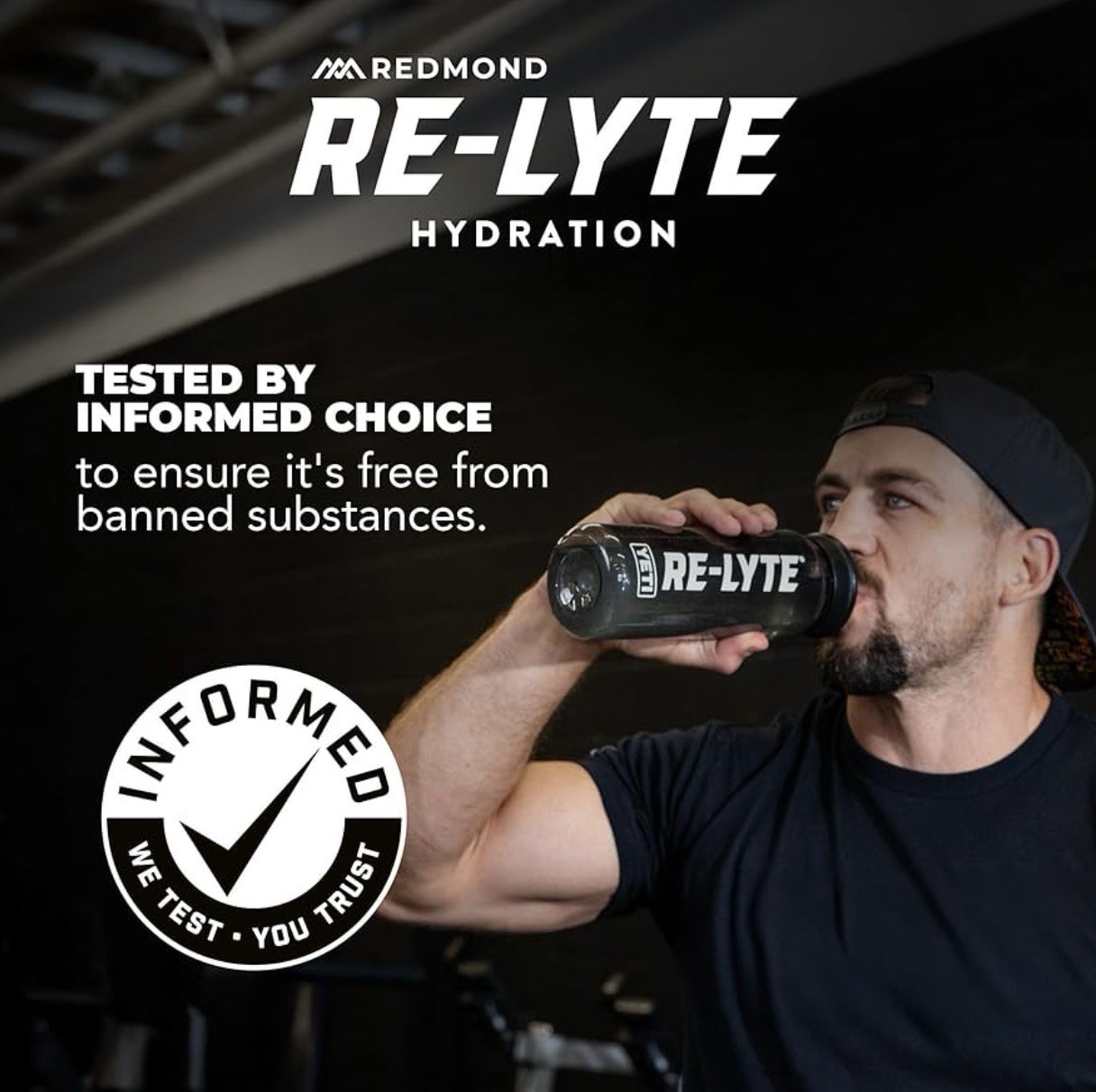 REDMOND Re-Lyte Hydration Electrolyte Mix Strawberry Lemonade 13.4oz BB: 07/2030