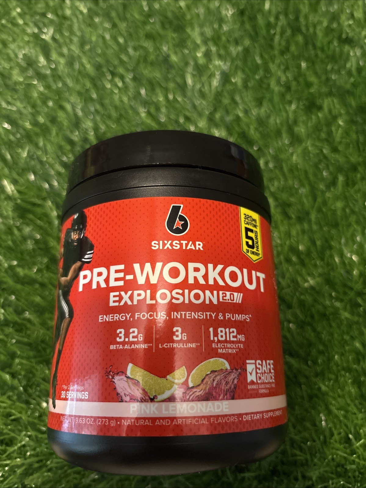 Pre-Workout Explosion 2.0, Pink Lemonade , 9.63 oz (273 g) Exp 01/27