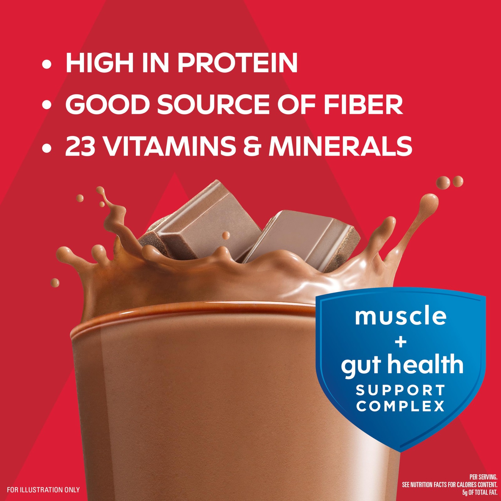 Atkins Strong High Protein Shake, Milk Chocolate, 30g 11 Fl Oz (Pack of 12)