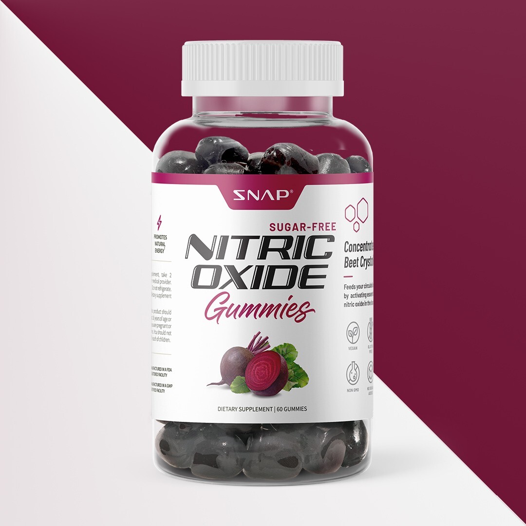 Sugar Free Nitric Oxide Beet Root Gummy Cherry – Heart Health, Blood Circulation