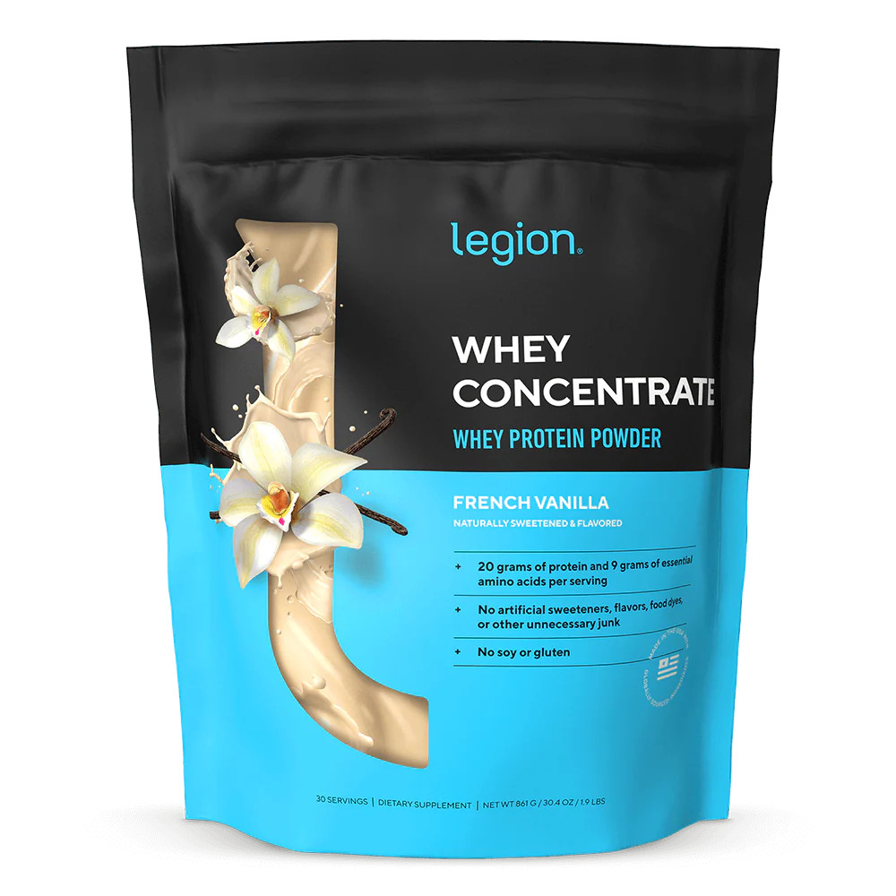 Whey+ Protein Isolate Powder naturally sweetened and flavored