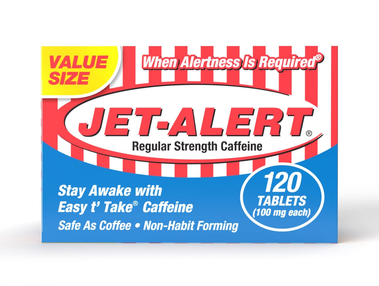 Caffeine Tabs 100 MG Each 120 Count