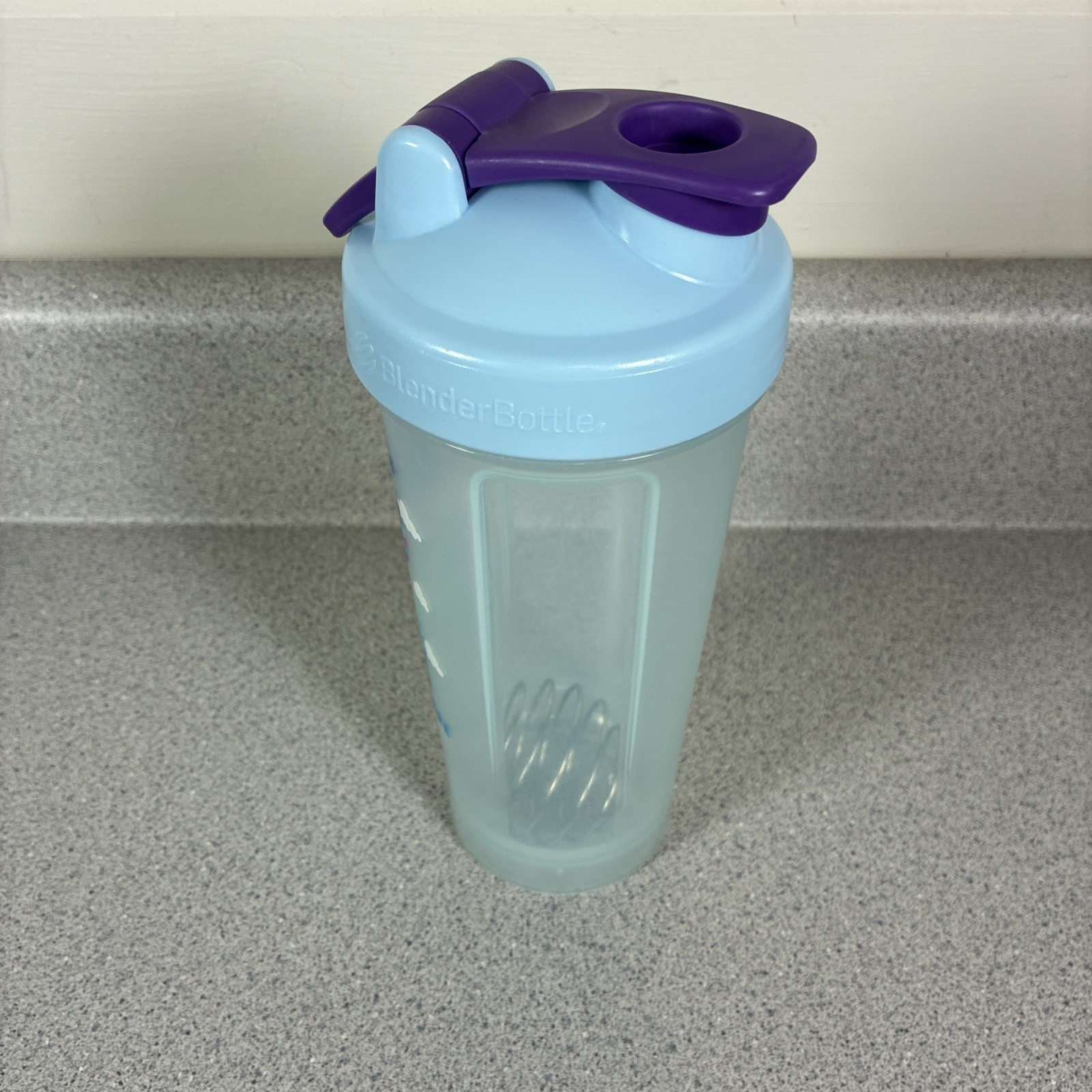 BlenderBottle Run Disney Parks Up House Water Bottle Protein Shaker Pixar Rare
