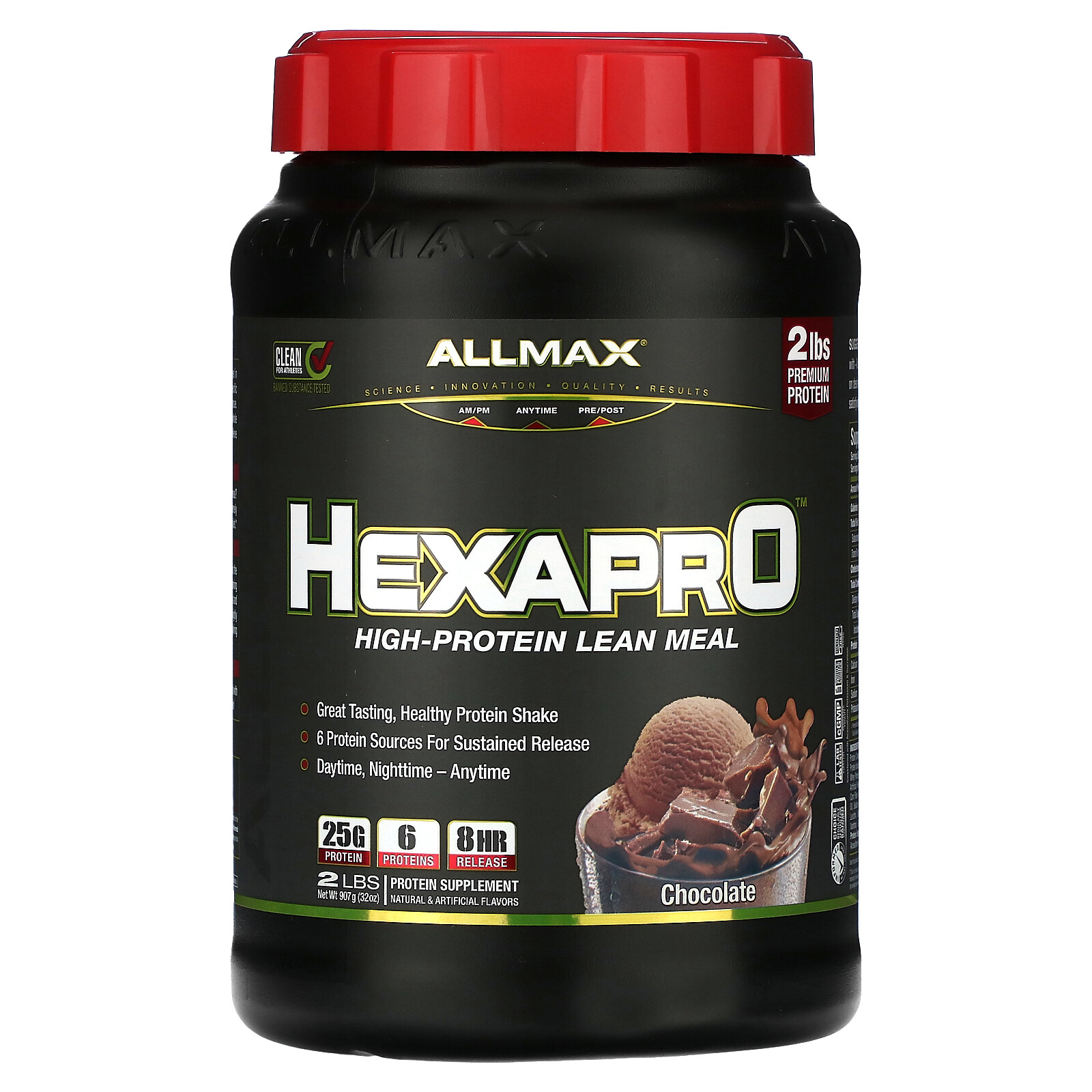 Hexapro™, High-Protein Lean Meal, Chocolate, 2 lbs (907 g)
