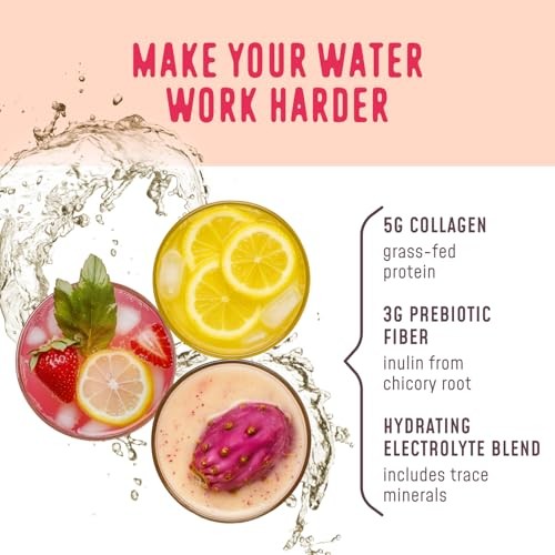 Anytime Essential Variety Pack – Powder Drink Mix Packets with Lemonade