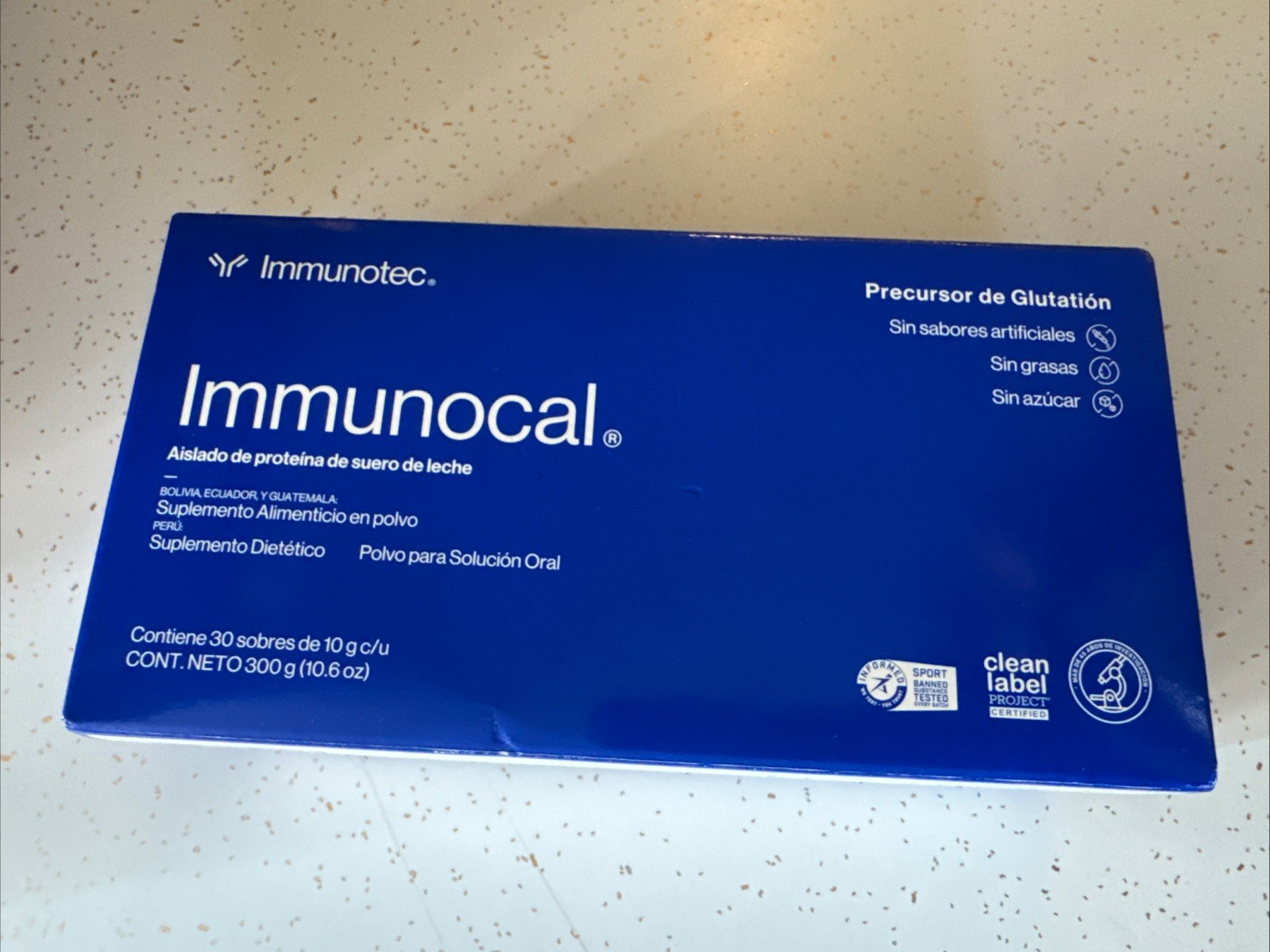 Immunocal Classic Blue Regular Glutathione Precursor, 30 Pouches by Immunotec