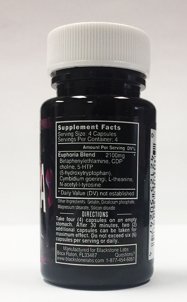 EUPHORIA Mood Enhancer 16 Capsules – 2 Bottles