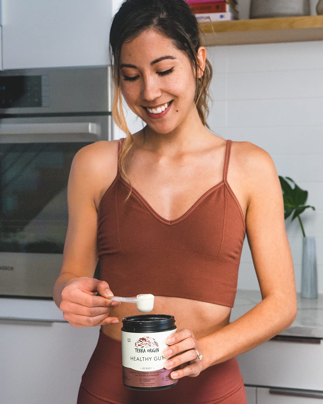 TERRA ORIGIN Healthy Gut Powder Berry Flavor |30Servings with LGlutamine, Zin…