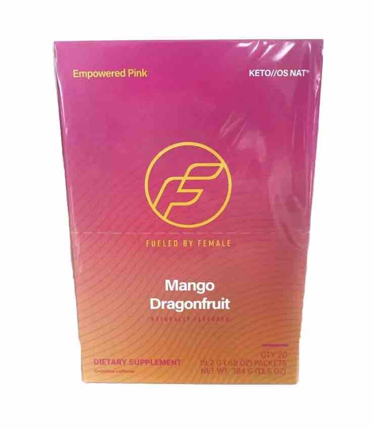 🔥Pruvit Keto OS NAT Ketones Mango Dragonfruit Charged 20 PK 2025 Exp