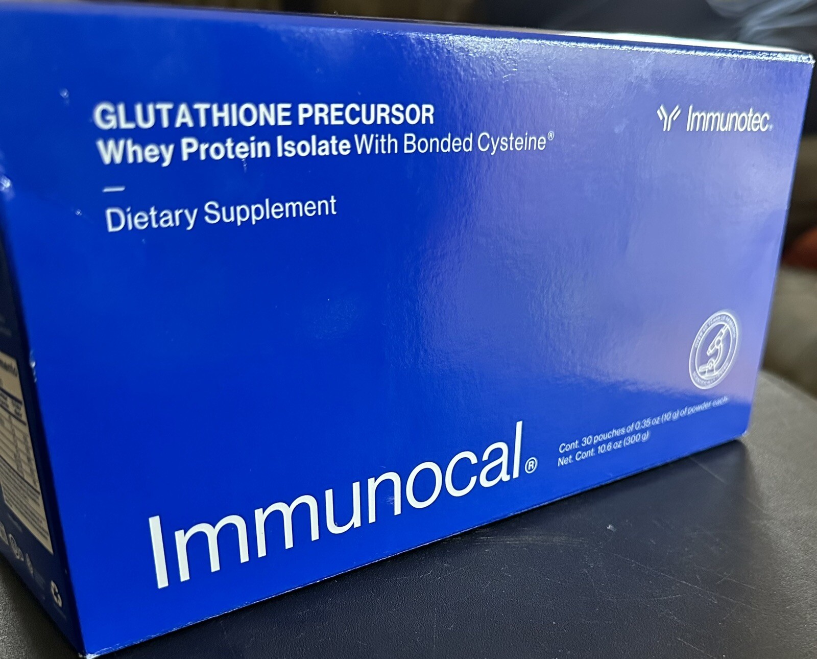 Immunocal Classic (Blue) Regular Glutathione Precursor 30 Pouches by Immunotec