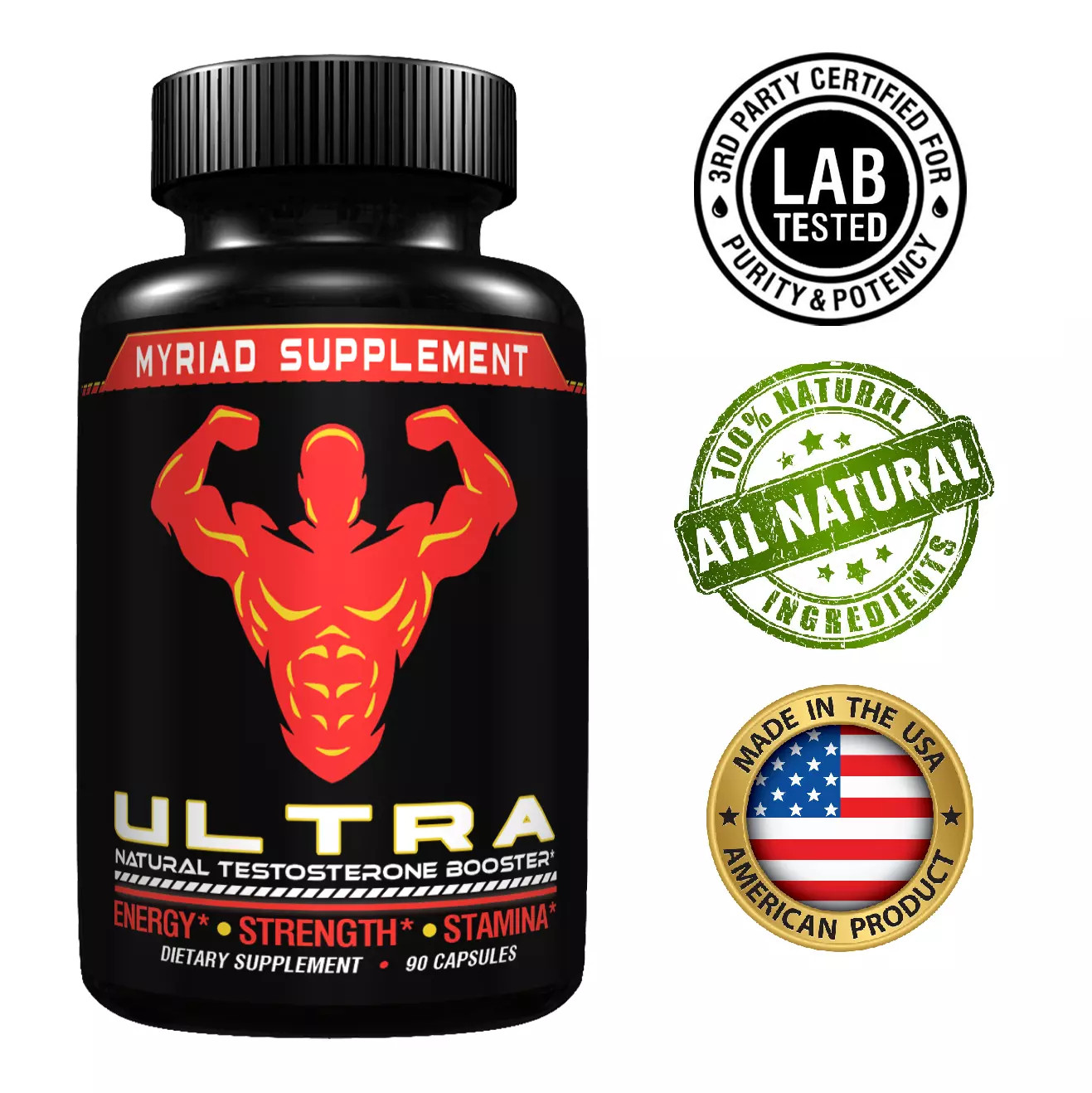 Testosterone Booster For Men Male Enhancement Estrogen Blocker Test Boost Pills