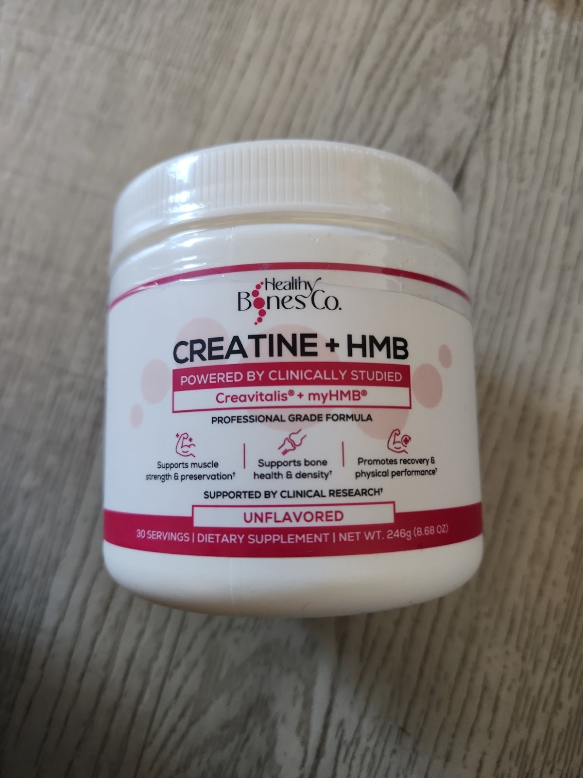 Creatine HMB Powder, 5g Creatine Monohydrate With 3g HMB, Creatvitalis And myHMB