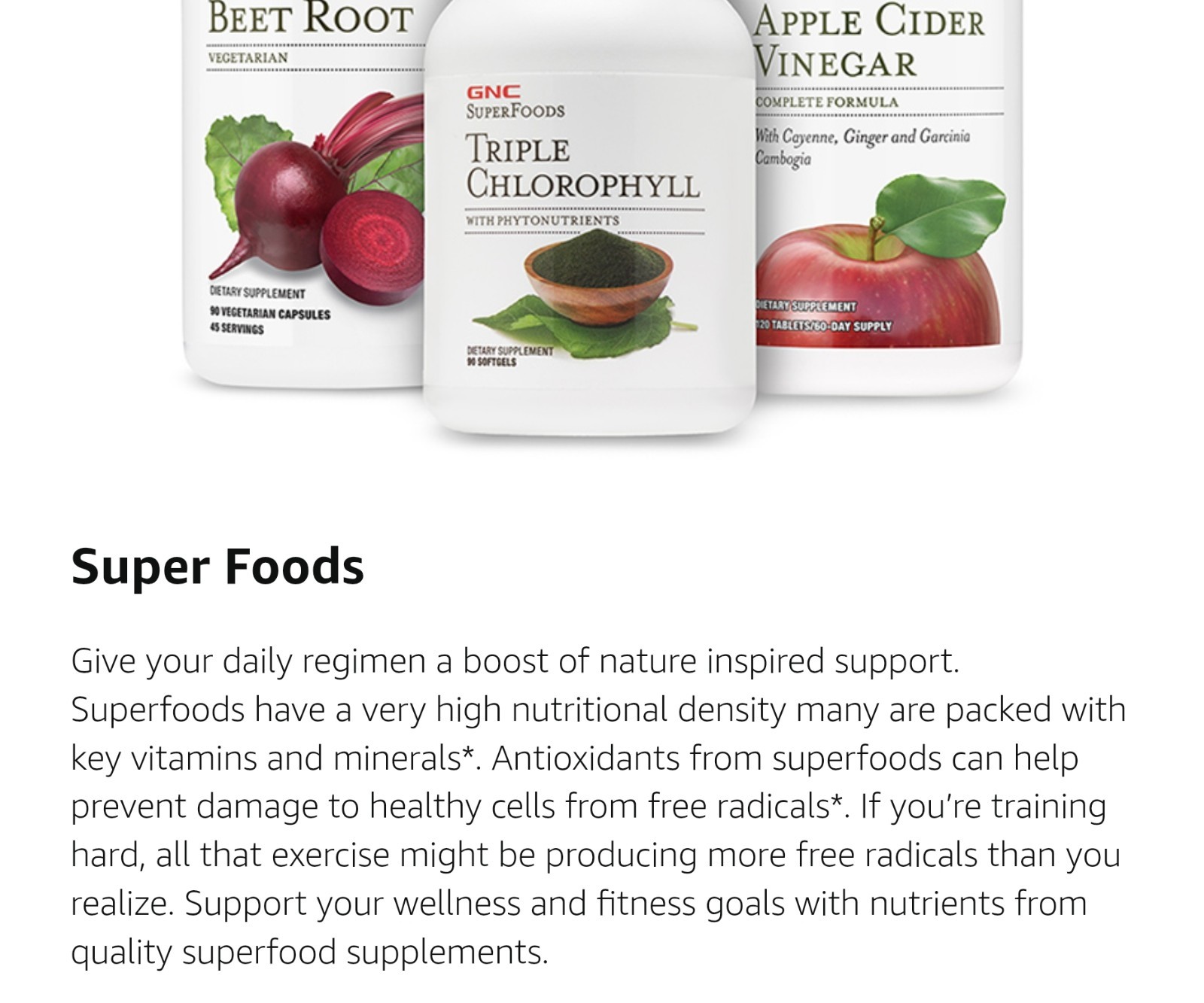Gnc SuperFoods SPIRULINA 120 Capsules (120 Servings) Whole Plant BEST BY 05/26
