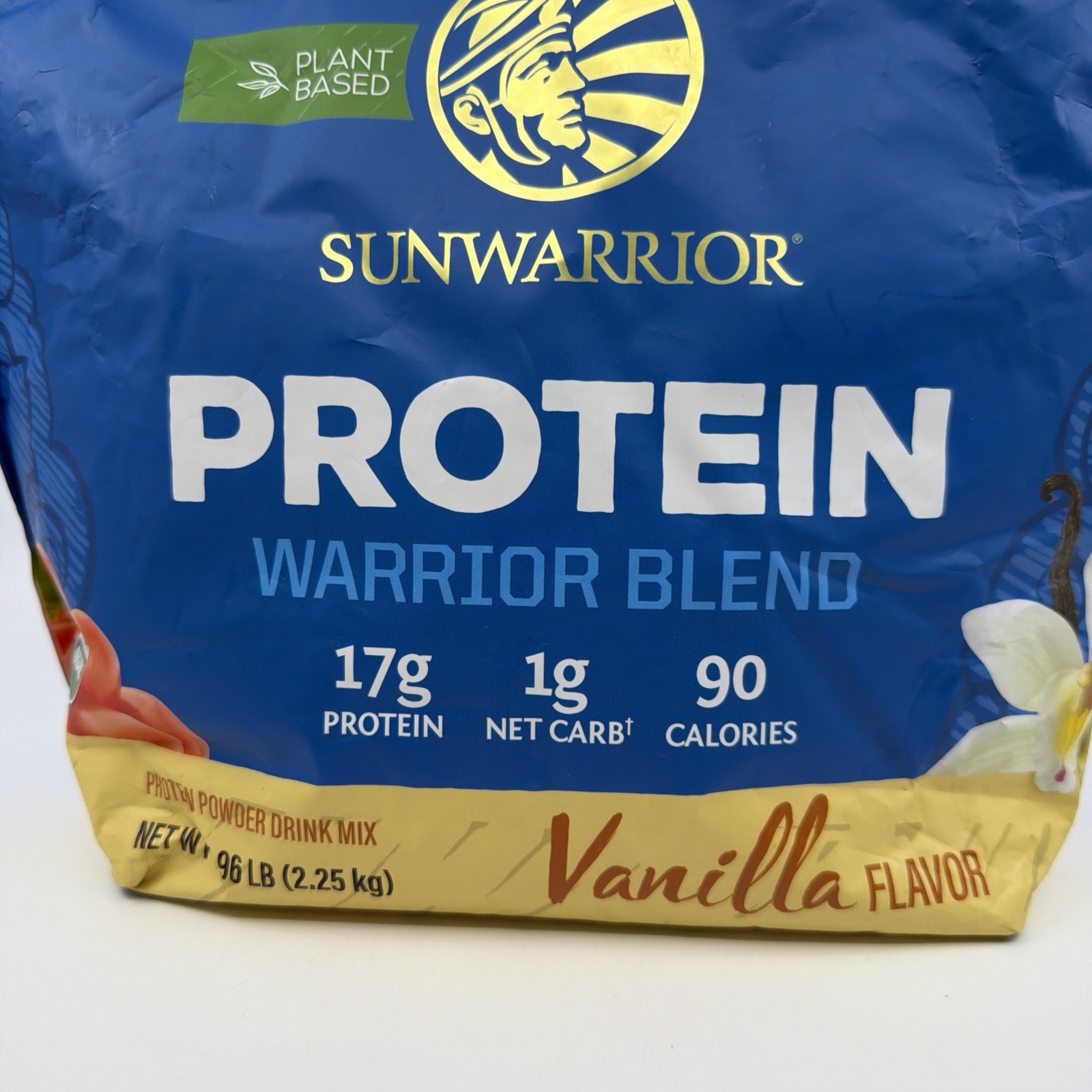 Sunwarrior Vegan Organic Protein Powder Plant-Based BCAA Amino Acids 4.96 lb
