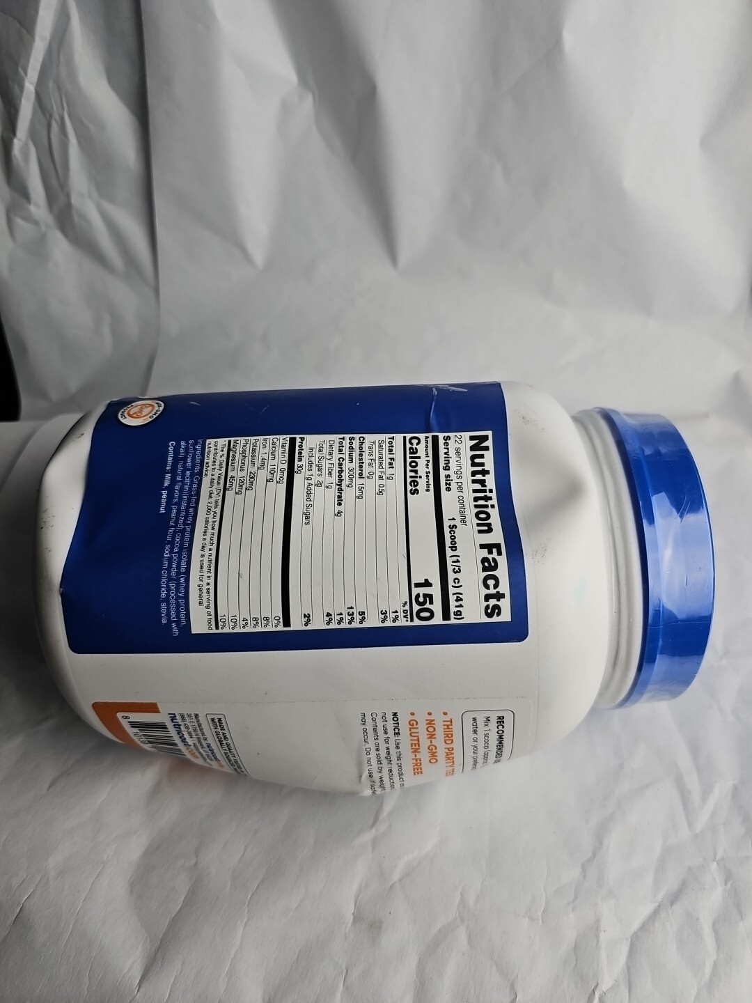 Dented JAR!!! Nutricost Whey Protein Isolate (Chocolate Peanut Butter, 2 Pound)