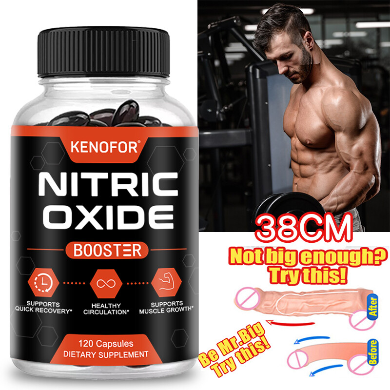 Nitric Oxide Booster, Boosts Blood Circulation, 30/60/120 Capsules