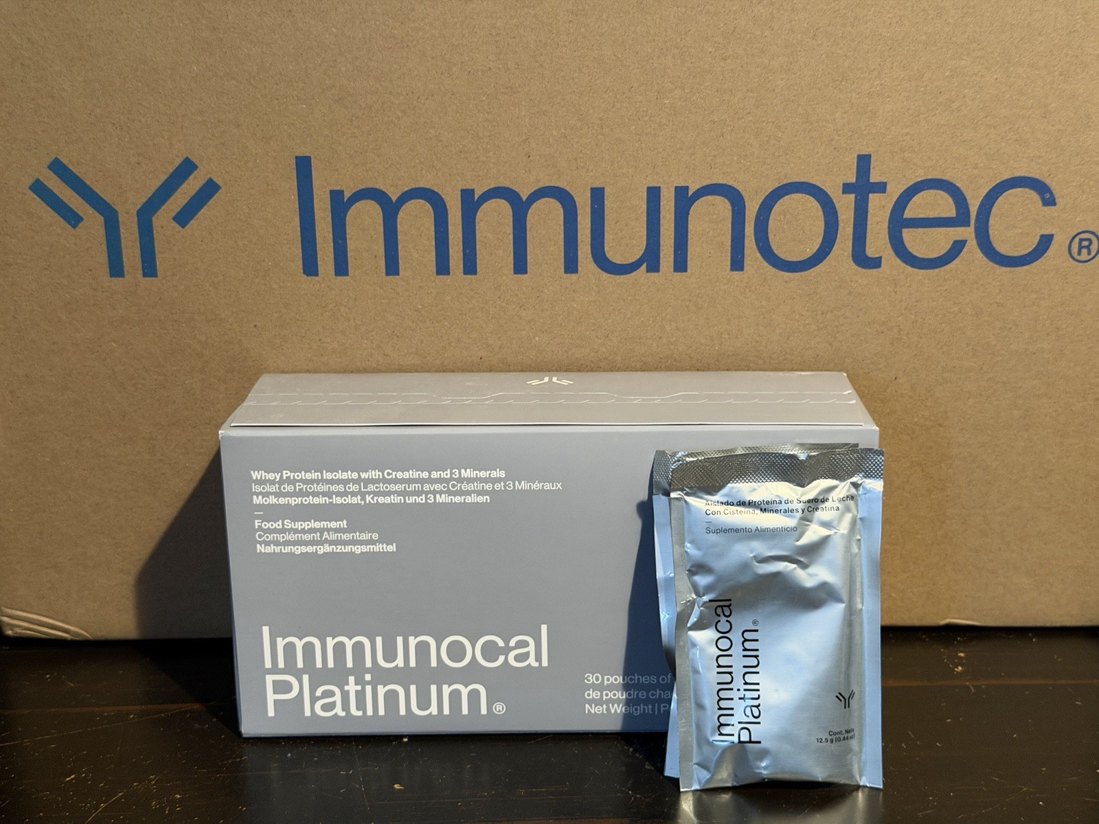 Immunotec: Immunocal platinum 5 boxes (150 Pouches)