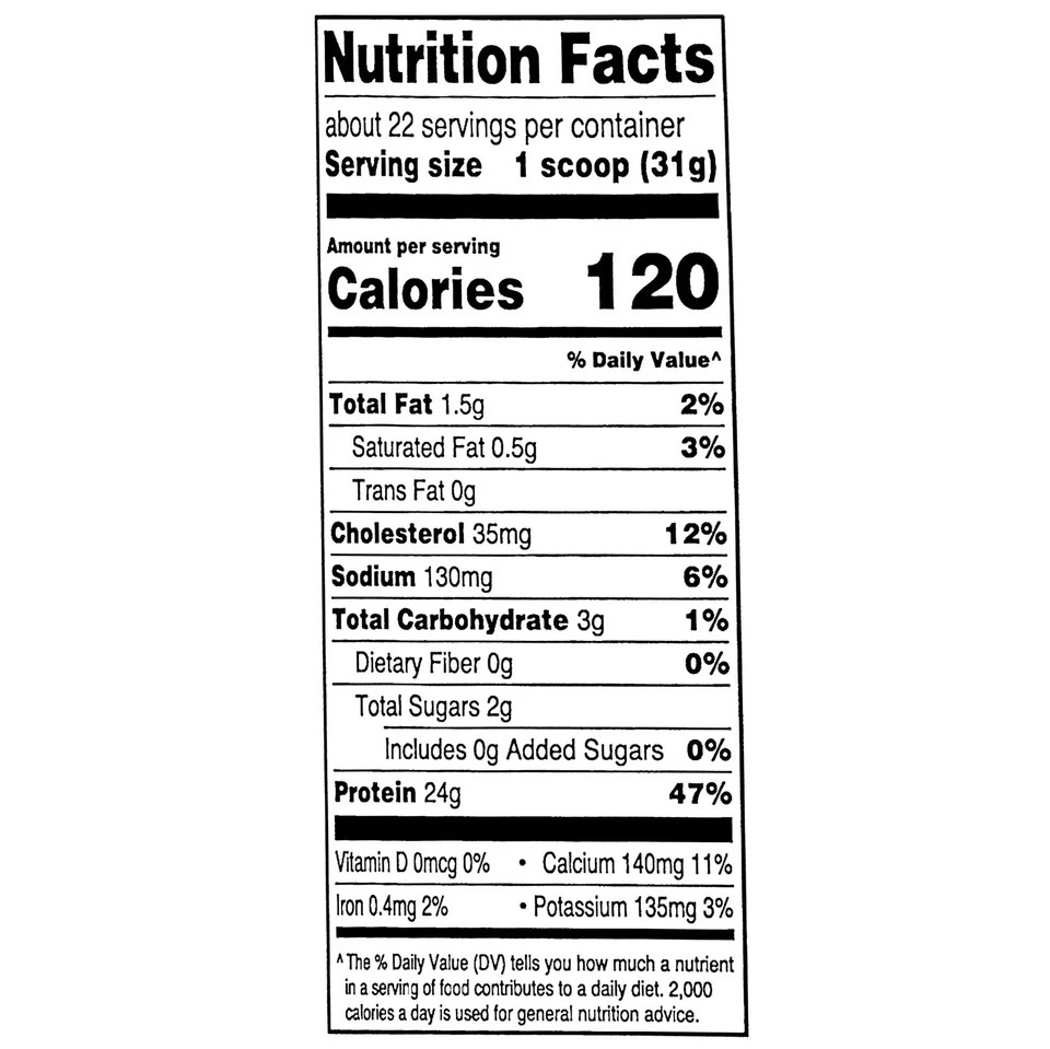 Equate Whey Protein Powder Smooth Vanilla 24 oz