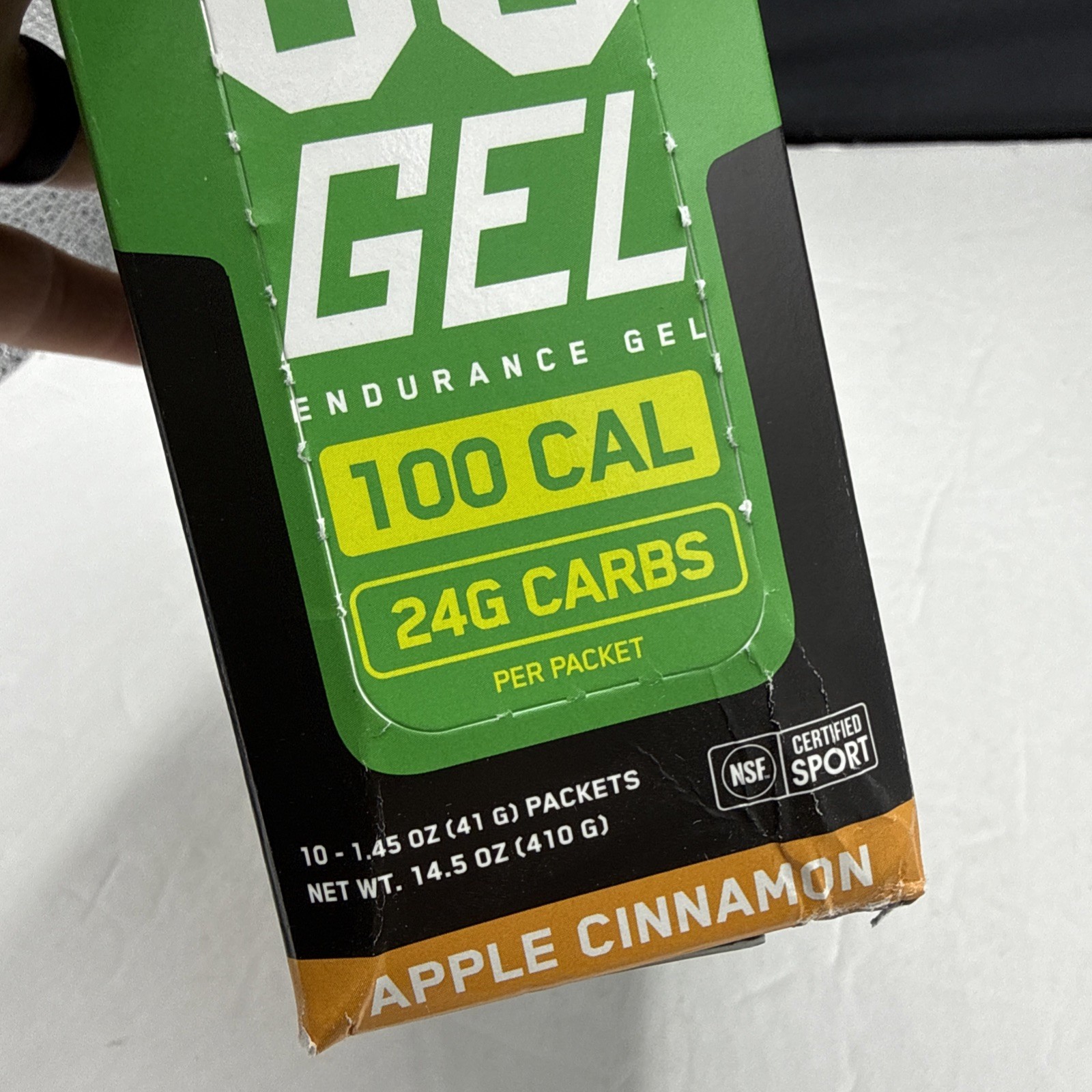 BARE PERFORMANCE NUTRITION, BPN Go Gel Endurance, Apple Cinnamon 10pk