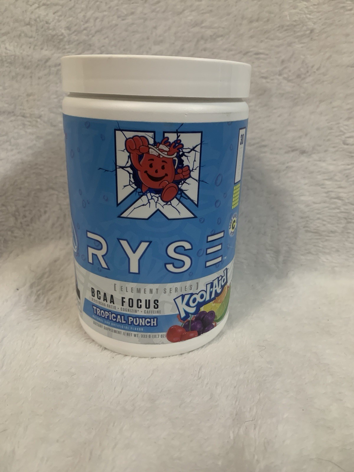 RYSE – Kool Aid Tropical Punch Flavor – Element Series BCAA Focus – 30 Servings!