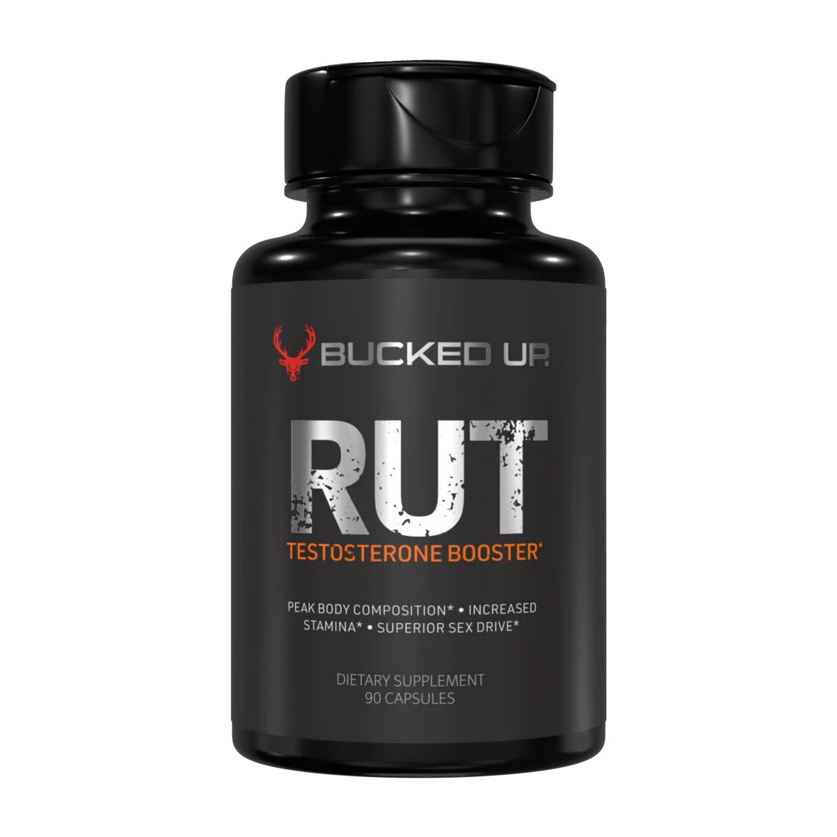 Bucked Up RUT Testosterone Booster 90 Capsules Strength Energy Muscle Support