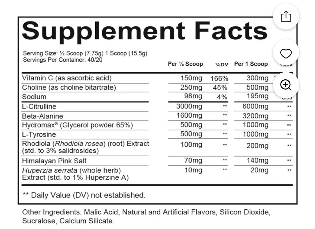 REDCON1 – TOTAL WAR PUMP STIM FREE PRE WORKOUT – SOUR GUMMY BEAR (40 SERVING)