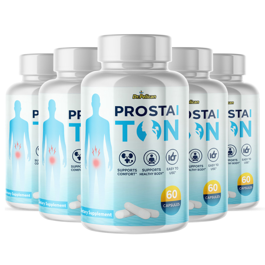 Prostaton- Prostate Support- 5 Bottles- 300 Capsules